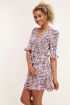 Overslagjurk roze bloemenprint | My Jewellery