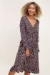 Roze midi jurk cheetah print | Jurkjes | My Jewellery