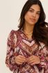 Jurk met lange mouwen & ikat print | My Jewellery