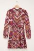 Jurk met lange mouwen & ikat print | My Jewellery