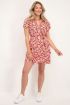Jurk met bloemenprint overslag |My Jewellery