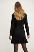 Overslag sweater jurk, overslagjurkjes