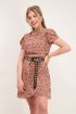 Rode jurk met bloemenprint | Jurken dames | My Jewellery