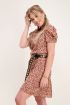 Rode jurk met bloemenprint | Jurken dames | My Jewellery
