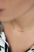Ketting drie sterretjes, zilveren ketting My Jewellery