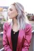 Zwarte oorhangers druppel met glitters, statement oorbellen My Jewellery