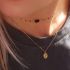 Ketting met munt maria, Minimalistische ketting