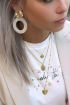 Ketting Live Laugh Love, ketting met hanger