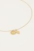 Ketting met bedeltjes ovaal & ruit | My Jewellery