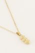 Ketting met drie hartjes