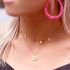 Ketting met druppels, bedel ketting My Jewellery