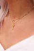 Ketting regenboog strass, ketting strass steentjes