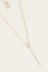 Dubbele ketting staafje ster | Sterren ketting My Jewellery