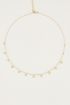 Ketting met kleine muntjes, korte ketting