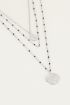 Driedubbele ketting muntjes en kralen | Kralenketting My Jewellery