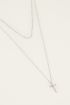 Dubbele ketting kruisje | Ketting met kruisje My jewellery