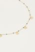 Groene ketting kralen munten, ketting met kralen My Jewellery