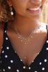 Ketting Y-vorm sterretjes, minimalistische ketting My Jewellery