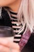 Ketting hartje gedetailleerd, ketting met hanger