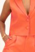 Koraal gilet met dubbele knoop | My Jewellery