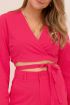 Koraal wikkeltop linnen look | My Jewellery