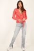 Koraal overslagvest met ruffle | My Jewellery