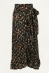 Lange overslagrok bloemenprint, maxi rok My Jewellery