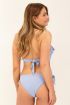 Lichtblauwe bikinitop met ruffles | My Jewellery