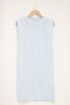 Lichtblauw t-shirt jurk | My Jewellery
