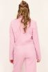 Lichtroze cropped blazer met knopen | Blazer | My Jewellery