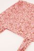 Lichtroze shopper met bloemenprint | My Jewellery