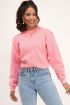Lichtroze sweater met V shape | My Jewellery
