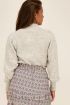 Lichtgrijze trui met mock neck | My Jewellery