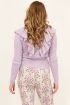 Lila overslagvest met ruffle | My Jewellery