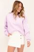 Lila sweater jusqu’a toi | My Jewellery