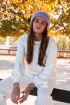 Lila gekleurde muts| Mutsen | My Jewellery