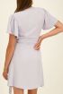 Lilac short-sleeved wrap dress | My Jewellery