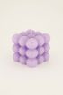 Lila bubble kaars klein | My Jewellery