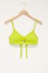 Limegroen uitgesneden bikini top | My Jewellery