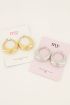 Medium Statement 70's Hoops | My Jewellery
