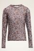 Lila mesh top & multikleur print | My Jewellery