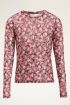Zwarte mesh top met paisley print | My Jewellery