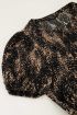 Beige midi jurk met print