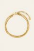 Triple minimalist chain bracelet | My Jewellery