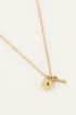 Ketting hartjes slot & sleutel