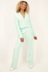 Mintgroene straight fit pantalon | Suits 2022 | My Jewellery