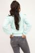 Mintgroene sweater met V shape | My Jewellery