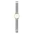 Metalen horloge mesh zilver gouden klok, horloges