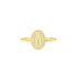 Minimalistisch ringetje ovaal Maria, vintage ringen