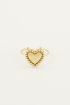 Stalen Ring Hart Quote | Minimalistische Ringen My Jewellery